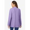 Woman Within Plus Size Perfect Mockneck Tunic(Soft Iris)