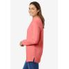 Woman Within Plus Size Perfect Mockneck Tunic(Sweet Coral)