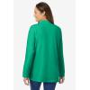 Woman Within Plus Size Perfect Mockneck Tunic(Tropical Emerald)