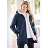 Woman Within Plus Size Sherpa Fleece Jacket(Deep Claret)