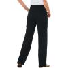 Woman Within Plus Size Straight-Leg Cargo Pant(Black)