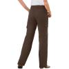 Woman Within Plus Size Straight-Leg Cargo Pant(Chocolate)