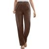 Woman Within Plus Size 7-Day Corduroy Straight-Leg Pant(Chocolate)