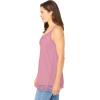 Woman Within Plus Size Lace-Trim V-Neck Tank(Delicate Pink)