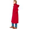Woman Within Plus Size Long A-Line Raincoat(Classic Red)