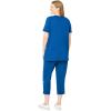 Woman Within Plus Size Starfish Tee and Capri Set(Bright Cobalt Starfish)