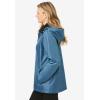 Woman Within Plus Size Storm Raincoat(Merlot)