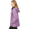 Woman Within Plus Size Storm Raincoat(Plum)