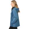 Woman Within Plus Size Storm Raincoat(Storm Blue)