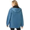 Woman Within Plus Size Storm Raincoat(Storm Blue)