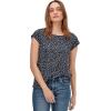 ellos Plus Size Trapeze Knit Tee(Navy Anchor)