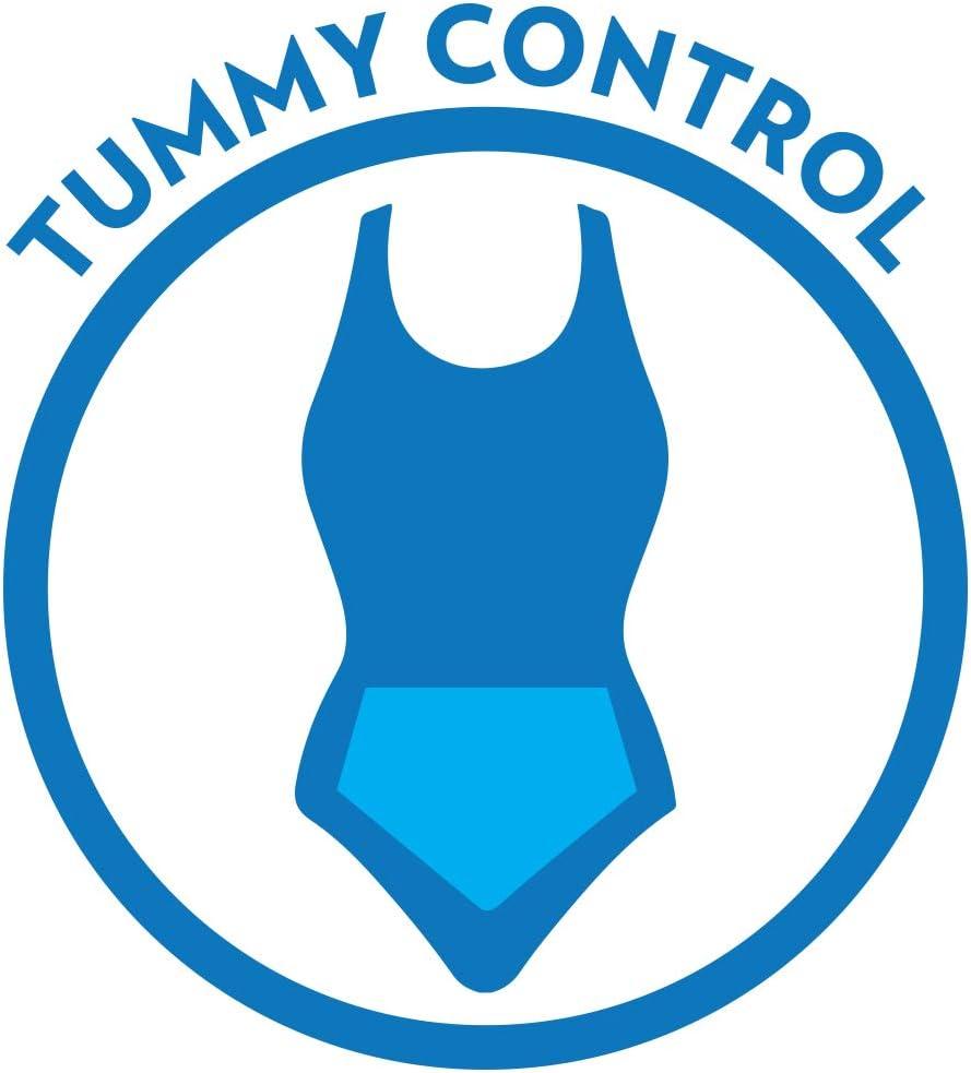 imageSwimsuits For All Swim 365 Womens Plus Size Retro Swim DressGold Foil