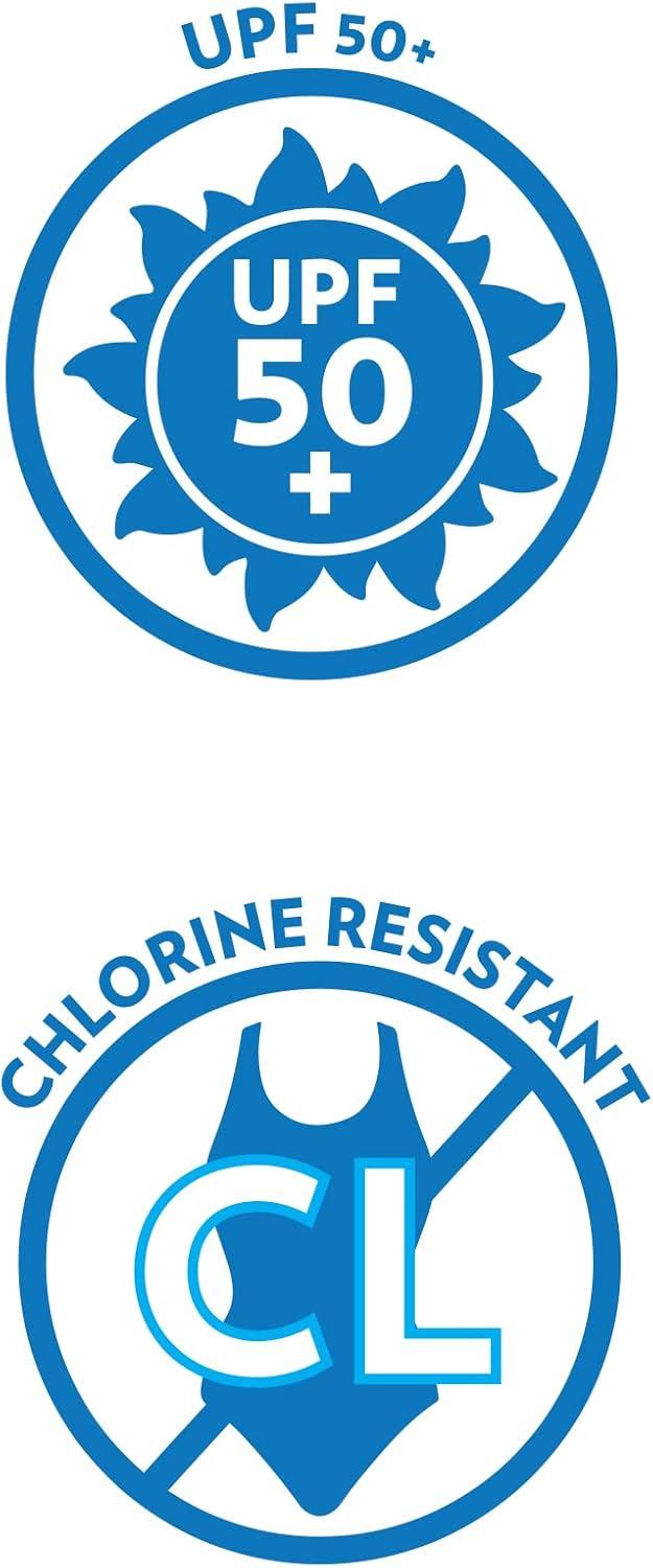 imageSwimsuits For All Swim 365 Womens Plus Size ThreeQuarter Sleeve Swim TeeBlue Medallion