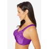 Comfort Choice Women’s Plus Size Easy Enhancer Wireless Bra(Fresh Berry)