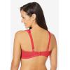 Comfort Choice Women’s Plus Size Easy Enhancer Wireless Bra(Soft Geranium)
