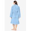 Dreams & Co. Plus Size Ultra Plush Wrap Robe