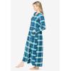 Only Necessities Plus Size Flannel Plaid Lounger(Red Tartan Plaid)