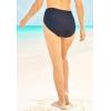 Swim 365 Women’s Plus Size Classic Swim Brief with Tummy Control(Black)