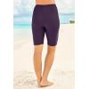 Swim 365 Women’s Plus Size High-Waist Swim Bike Short(Blackberry)