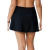 Swimsuits For All Women’s A-Line Swim Skirt (Plus(Black)