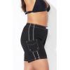 Swimsuits For All Women’s Long Board Short (Plus(Black)