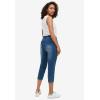 ellos Plus Size Capri Jegging(Light Stonewash)