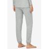 ellos Plus Size Marled Knit Jogger Pants(Marled Grey)
