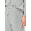 ellos Plus Size Marled Knit Jogger Pants(Marled Navy)