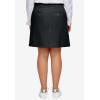 ellos Plus Size Stretch Chino Skort(Black)