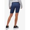 ellos Plus Size Stretch Knit Bike Shorts(Navy)