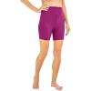 Swim 365 Women’s Plus Size Swim Boy Short(Fuchsia)