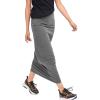 ellos Plus Size Knit Maxi Skirt(Medium Heather Grey)