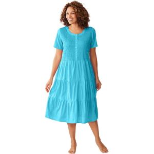 Only Necessities Plus Size Smock Lounger