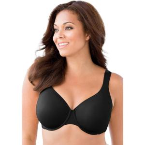 Women’s Plus Size Uplifting Plunge Bra(Black)