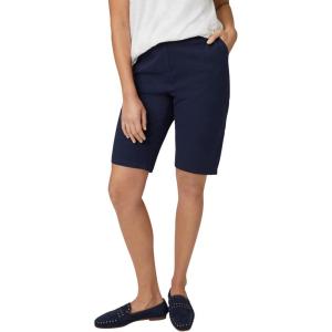 ellos Plus Size Bermuda Shorts(Navy)