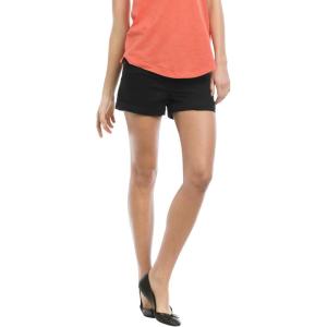 ellos Plus Size Stretch 5-Pocket Shorts(Black)