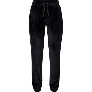 ellos Plus Size Velour Jogger Pants(Black)
