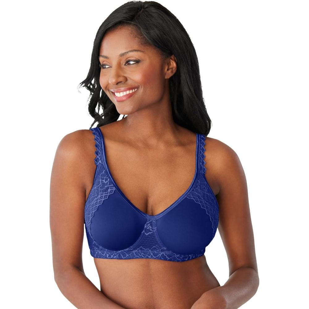 imageComfort Choice Womens Plus Size Secret Shaping BraUltra Blue