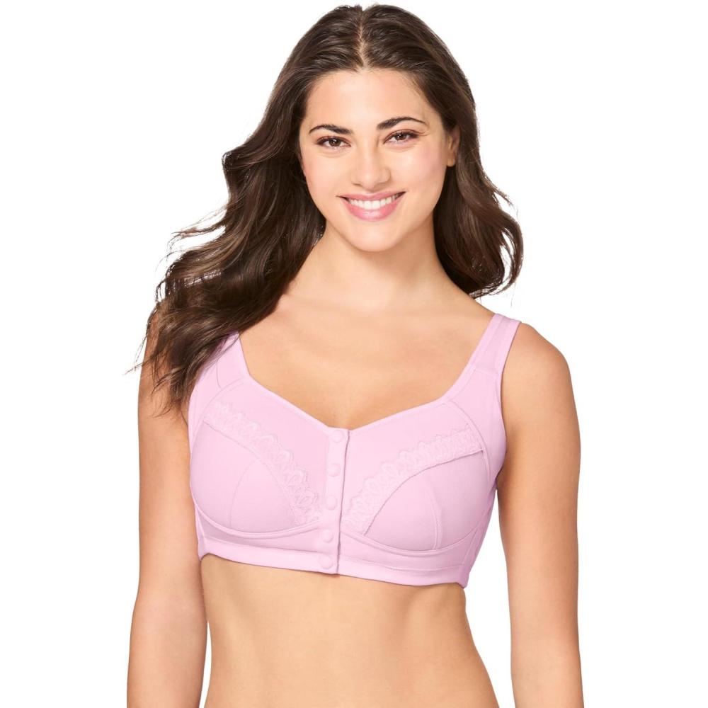 imageComfort Choice Womens Plus Size StayCool BraPink