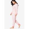 Comfort Choice Plus Size Thermal Pant(White)