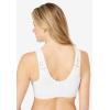 Comfort Choice Women’s Plus Size 360° Leisure Bra(White)