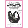 Comfort Choice Women’s Plus Size Front Close Posture Brace(White)