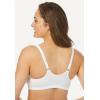 Comfort Choice Women’s Plus Size Front Hook Wireless Breathe Bra(Shell Pink)
