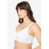 Comfort Choice Women’s Plus Size Secret Shaping Bra(Light Grape)