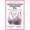 Comfort Choice Women’s Plus Size Secret Shaping Bra(Light Grape)