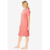 Only Necessities Plus Size Perfect Temperature Sleepshirt(Sweet Coral)
