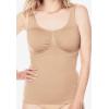 Secret Solutions Women’s Plus Size Instant Shaper Medium Control Seamless Shaping Cami(Nude)