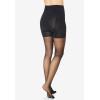 Secret Solutions Women’s Plus Size Instant Shaper Tights(Black)