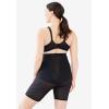 Secret Solutions Women’s Plus Size Shadow Shaper Long Leg Shaper(Black)