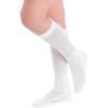 Comfort Choice Women’s Plus Size Cushion Crew Socks 3-Pack(White Pack)